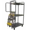 stock-order-picking-trolley-with-foldable-platform-ladder