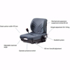 Picture of Grammer Seat MSG20 for Forklift 50-130kg PVC with seat sensor