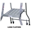 3 Steps Monstar Industrial Ladder 850mm Platform Height