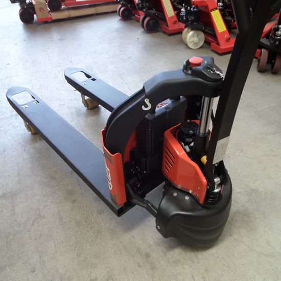 Picture of Semi Electric 1.2 Ton Pallet Jack 560mm Width