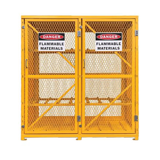 gas-bottle-storage-cage-16-forklift-cylinders