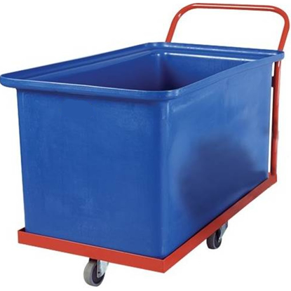 Picture of Plastic Tub Trolley / Dolly 400 Litre