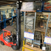 Extendable Hydraulic Forklift Tynes Extending Forks