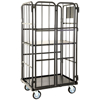 Picture of Heavy Duty Security Cage Trolley with Doors 500Kg Capacity (Matt Black)