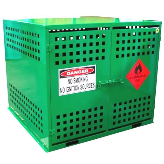 Picture of LPG Gas Cage 24 x 9kg Gas Bottles