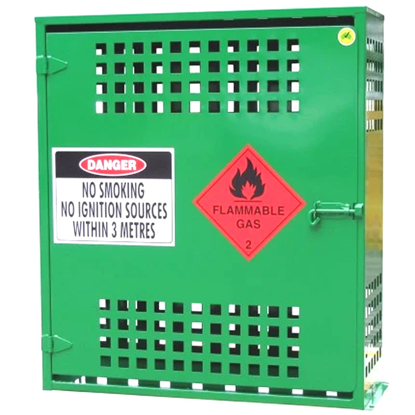 Picture of LPG Gas Storage Cage to store 6 x 9kg BBQ Cylinders