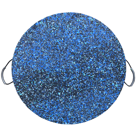 Picture of Outrigger Pad 30000kg 900x40mm Blue Confetti Round