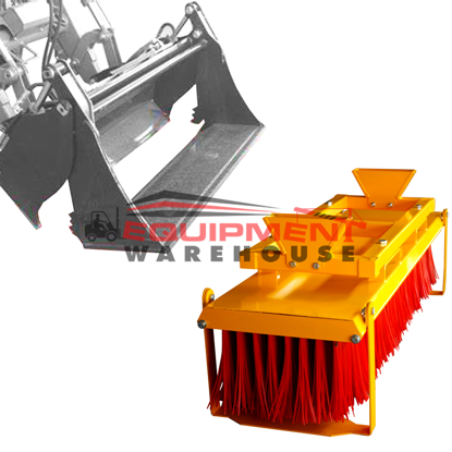 Picture of Skid Steer Broom 1200mm 8 x Bristle Rows