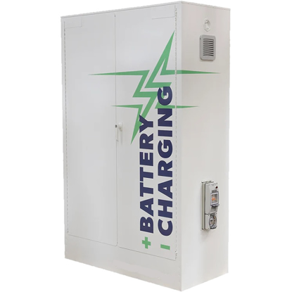 Picture of Li-Ion Battery Charging Cabinet with 18 Outlets