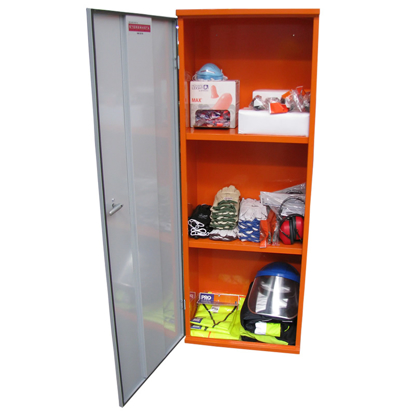 Picture of PPE Storage Cabinet Large Single Door with 3 x Shelves